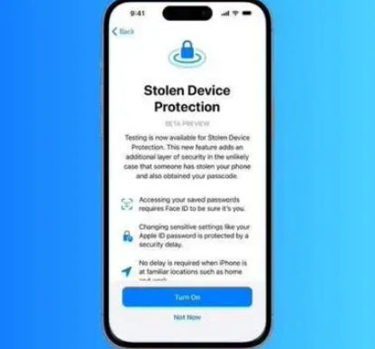 宁德苹果授权维修店分享被盗设备保护功能开启方法 