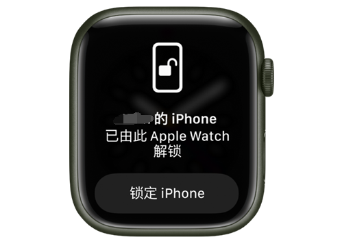 宁德苹果手机维修分享用 AppleWatch 解锁配备面容 ID 的 iPhone方法 