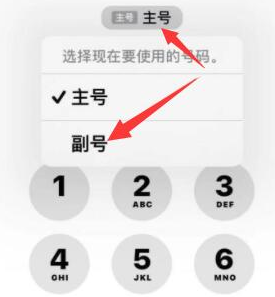 宁德苹果14维修店分享iPhone 14 Pro Max使用副卡打电话的方法 