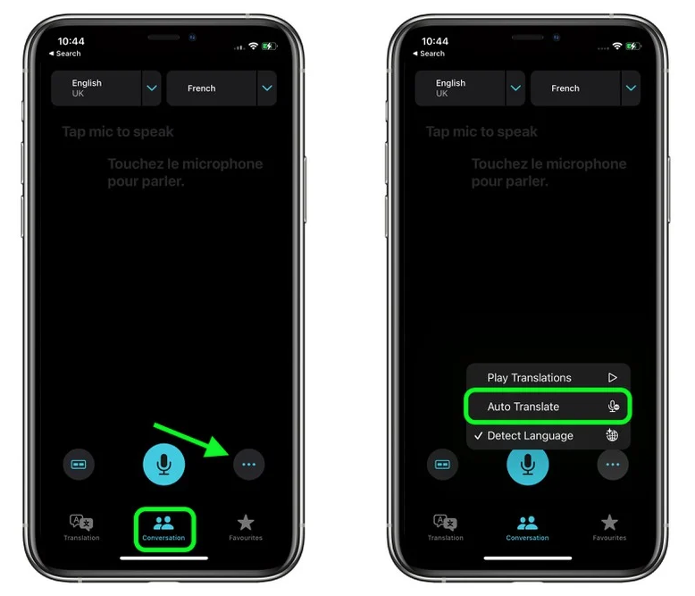 宁德苹果手机维修分享iOS 15 “翻译” App 新改进 