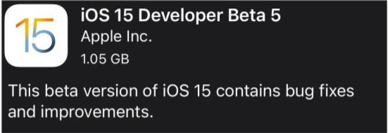 宁德苹果手机维修分享如何升级到iOS15.0 beta5 