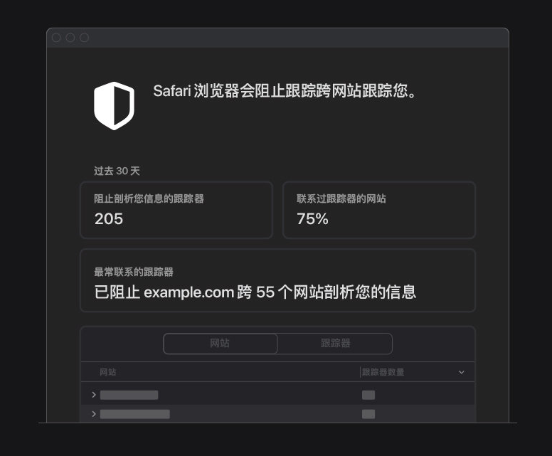 宁德苹果手机维修分享如何在 Safari 浏览器中查看和打开隐私报告 