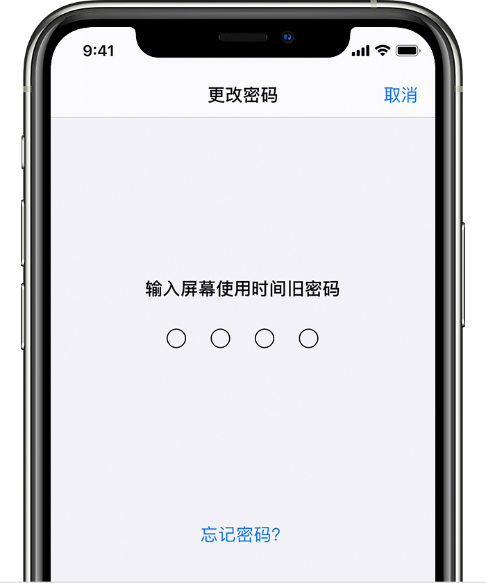宁德苹果手机维修分享iOS 14 忘记屏幕使用时间密码怎么办 